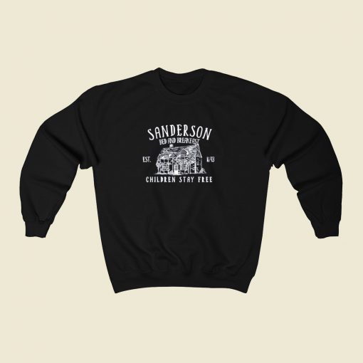 Sanderson Bed And Breakfast 80s Sweatshirt Style