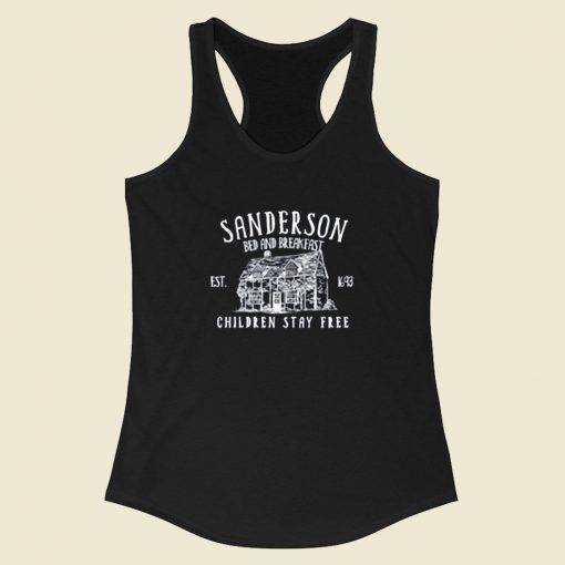 Sanderson Bed And Breakfast Racerback Tank Top