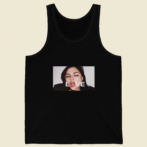 Sasha Grey Love Retro Mens Tank Top