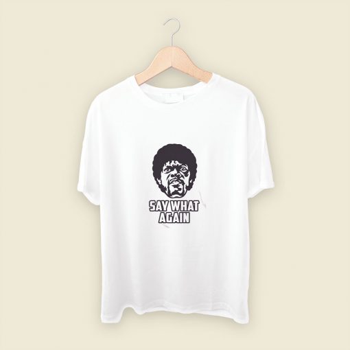 Say What Again Jules Winnfield Pulp Fiction Mens T Shirt Streetwear