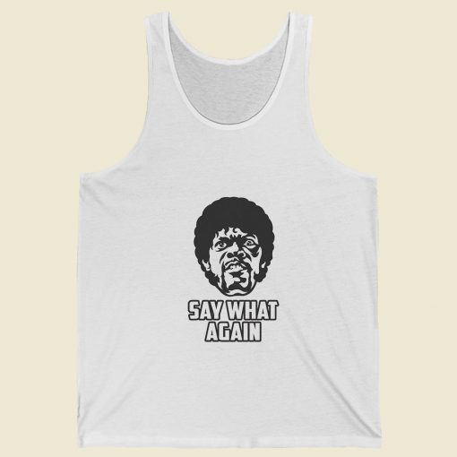 Say What Again Jules Winnfield Pulp Fiction Summer Tank Top