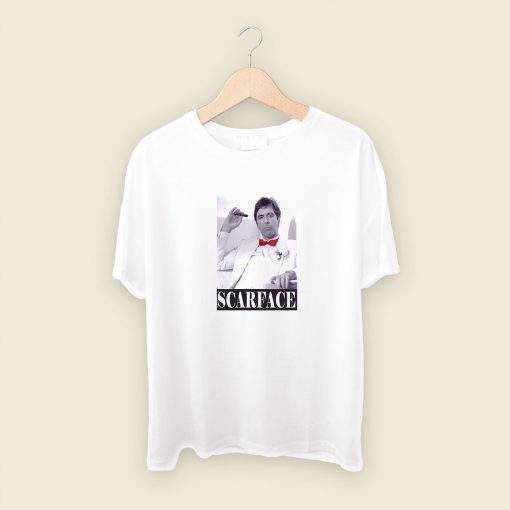 Scarface Movie Al Pacino Tony Montana Mens T Shirt Streetwear