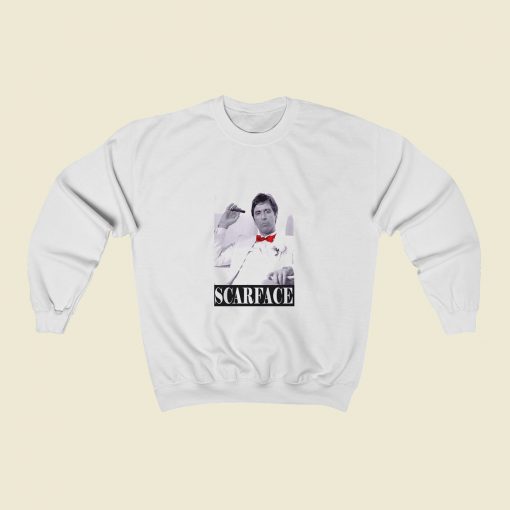 Scarface Movie Al Pacino Tony Montana Sweatshirt Street Style