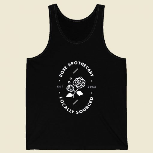 Schitts Creek Rose Apothecary Retro Mens Tank Top