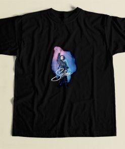 Selena Pop Glow 80s Mens T Shirt