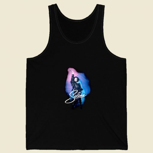 Selena Pop Glow Retro Mens Tank Top