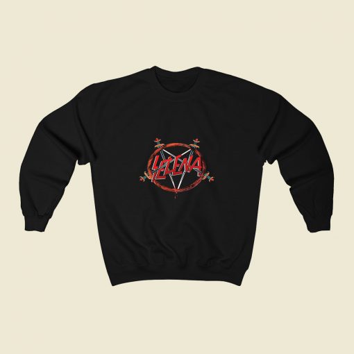 Selena Quintanilla Slayer 80s Sweatshirt Style