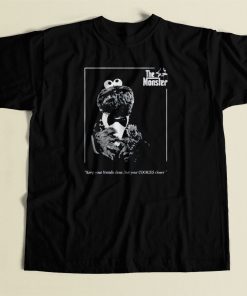 Sesame Street The Monster Godfather 80s Mens T Shirt