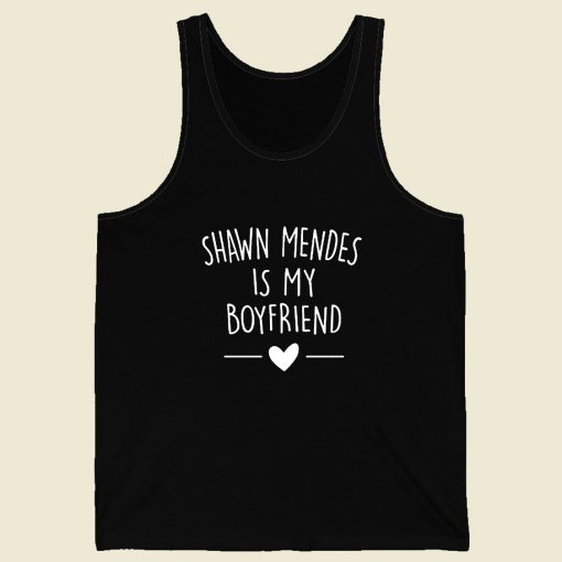 Shawn Mendes Is My Boyfriend Men Tank Top Style