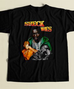 Sheck Wes Oldskool Hip Hop Rapper 80s Mens T Shirt