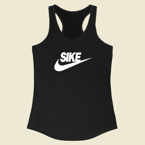 Sike Do It Racerback Tank Top Fashionable