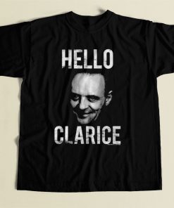 Silence Of The Lambs Hello Clarice 80s Mens T Shirt