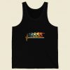 Skateboard Skater Heareat Love Retro Mens Tank Top