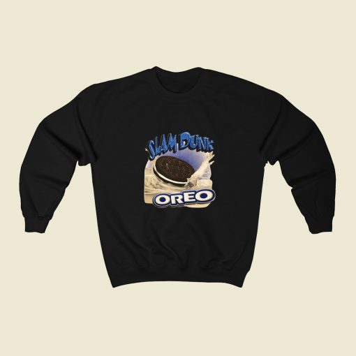 Slam Dunk Oreo 80s Sweatshirt Style