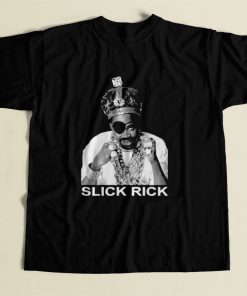 Slick Rick Oldskool Rapper 80s Mens T Shirt