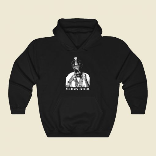 Slick Rick Oldskool Rapper Cool Hoodie Fashion