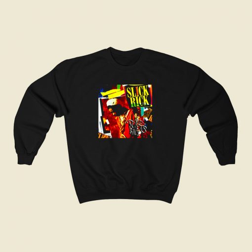 Slick Rick The Rulers Back 80s Sweatshirt Style