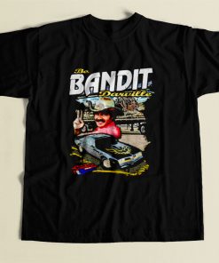 Smokey And The Bandit As Nascar Style 80s Mens T Shirt