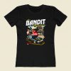 Smokey And The Bandit As Nascar Style 80s Womens T shirt