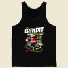 Smokey And The Bandit As Nascar Style Retro Mens Tank Top