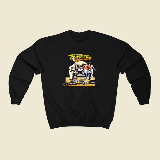 Smokey And The Bandit Old Movie 80s Sweatshirt Style