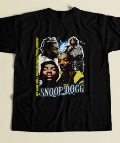 Snoop Dogg 90s Street Rapper 80s Mens T Shirt