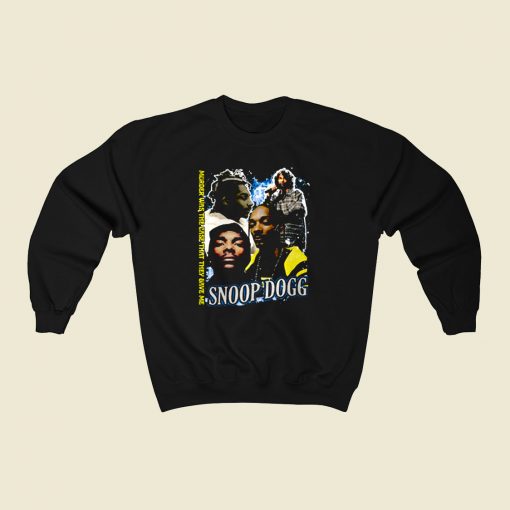 Snoop Dogg 90s Street Rapper 80s Sweatshirt Style