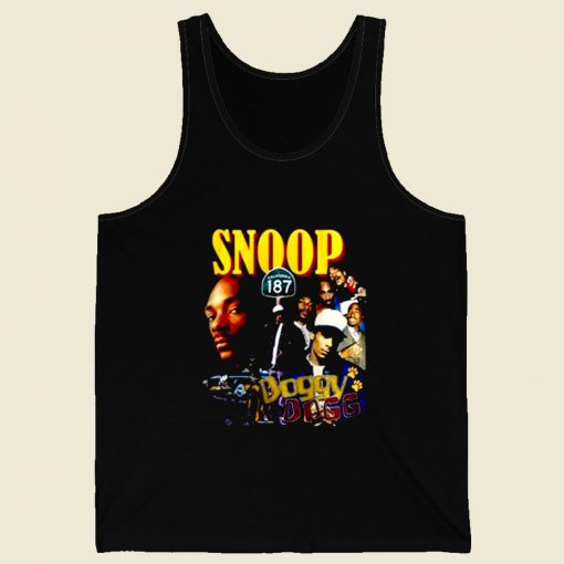 Snoop Dogg Doggy Hip Hop Retro Mens Tank Top