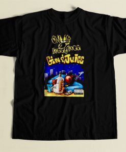 Snoop Dogg Gin And Juice 80s Mens T Shirt