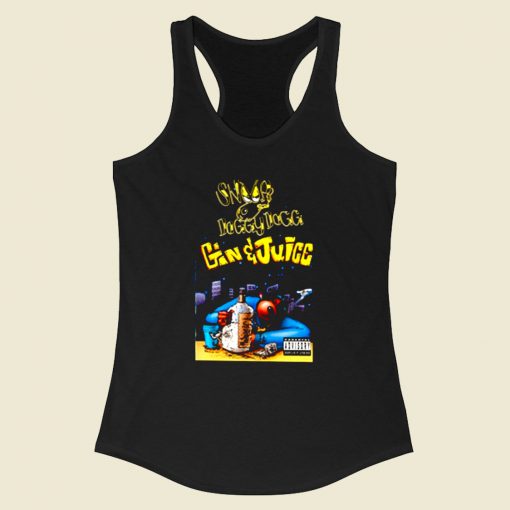 Snoop Dogg Gin And Juice Racerback Tank Top