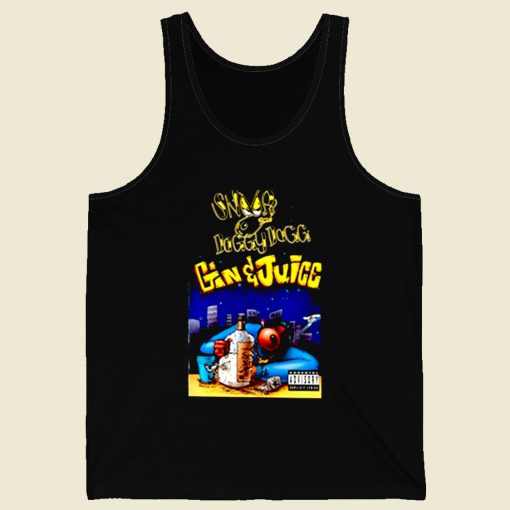 Snoop Dogg Gin And Juice Retro Mens Tank Top