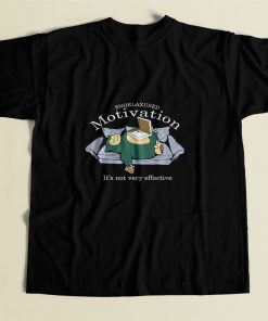 Snorlax Motivation Quote 80s Mens T Shirt