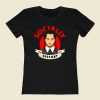 Socially Distant Girl 80s Womens T shirt