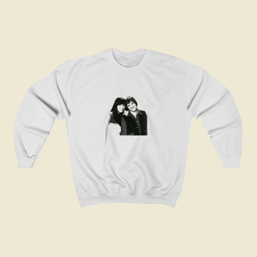 Sonny And Cher Sweatshirt Street Style