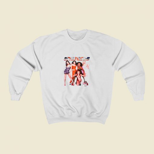 Spice Girls England Sweatshirt Street Style