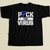 St. Louis Blues Puck The Virus 80s Mens T Shirt