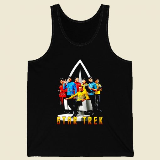 Star Trek Signature Retro Mens Tank Top