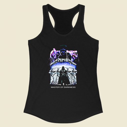 Star Wars Master Of Darkness Racerback Tank Top