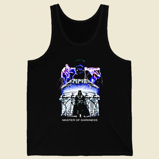 Star Wars Master Of Darkness Retro Mens Tank Top