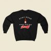 Stay Home And Drink Budweiser 80s Sweatshirt Style