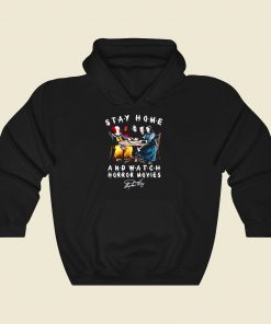 Stephen King Is Still Underrated Stay Home And Watch Horror Movies Cool Hoodie Fashion