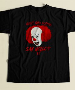 Stephen King Tim Curry 80s Mens T Shirt