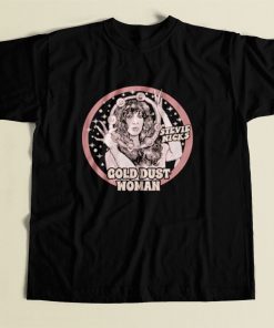 Stevie Nicks Gold Dust Woman 80s Mens T Shirt