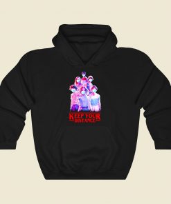 Stranger Things Eleven Keep Your Distance Cool Hoodie Fashion