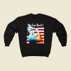 Strong Nurse America We Can Do It 80s Sweatshirt Style