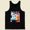 Strong Nurse America We Can Do It Retro Mens Tank Top