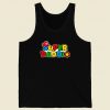 Super Daddio Mario Bros Retro Mens Tank Top