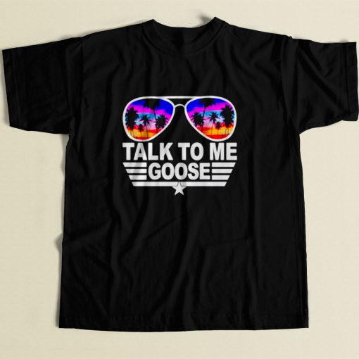 Talk To Me Goose 80s Mens T Shirt