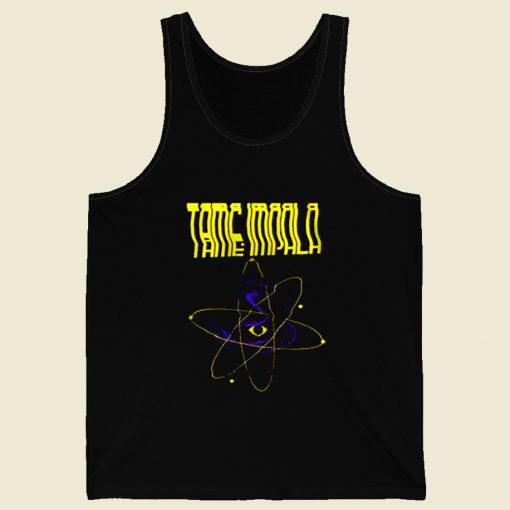 Tame Impala Serpent Tour Retro Mens Tank Top