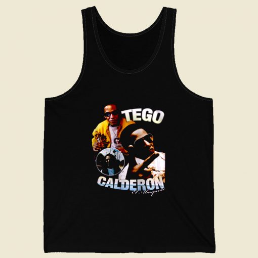 Tego Calderon El Abayarde Retro Mens Tank Top